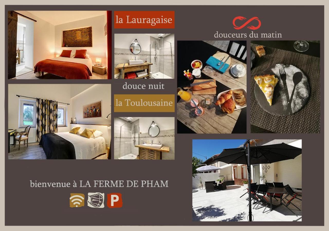 La Ferme De Pham Bed & Breakfast Belberaud Екстериор снимка