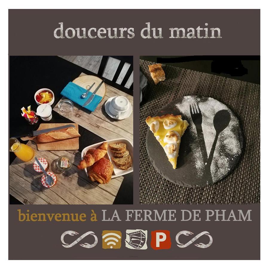 La Ferme De Pham Bed & Breakfast Belberaud Екстериор снимка